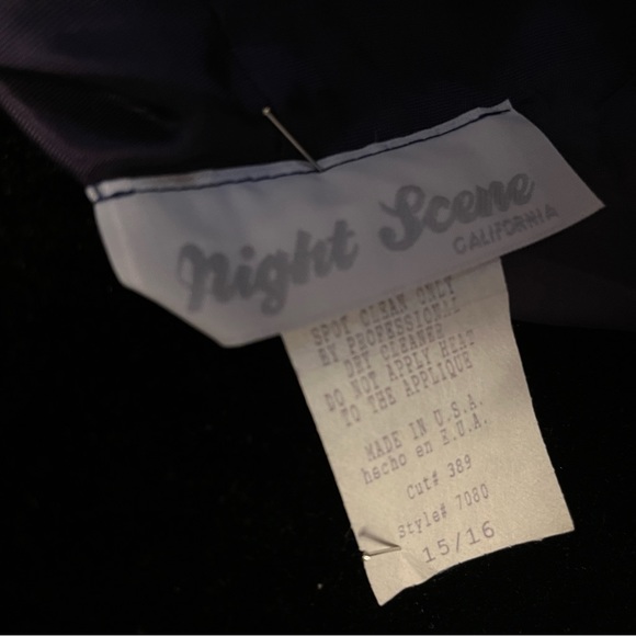 NIGHT SCENE ELEGANT NAVY BLUE 2pc DRESS & JACKET WITH BEADING FORMAL DRESS - Picture 13 of 15